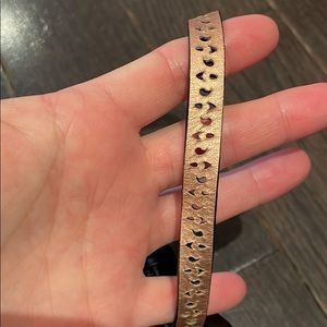 Stella and dot double wrap bracelet.